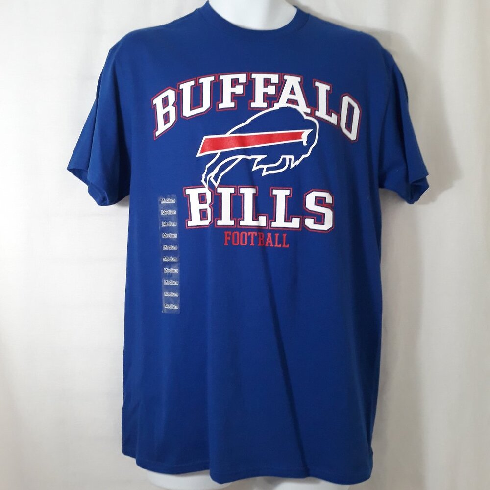 Team Apparel - Buffalo Bills - Short Sleeve Tee - Size Men's Medium - NWOT